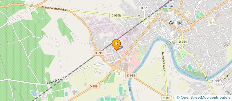 localisation de l'entreprise MADAME CATHERINE DELTOUR à GAILLAC