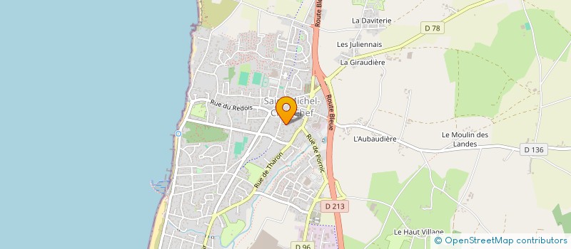 localisation de l'entreprise MADAME CATHERINE DELY  SAINT-MICHEL-CHEF-CHEF