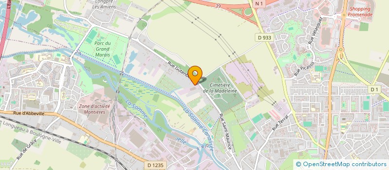 localisation de l'entreprise MADAME CATHERINE DEMAIE  AMIENS