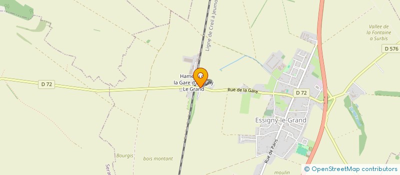 localisation de l'entreprise MADAME CATHERINE DEMELLIER à ESSIGNY-LE-GRAND