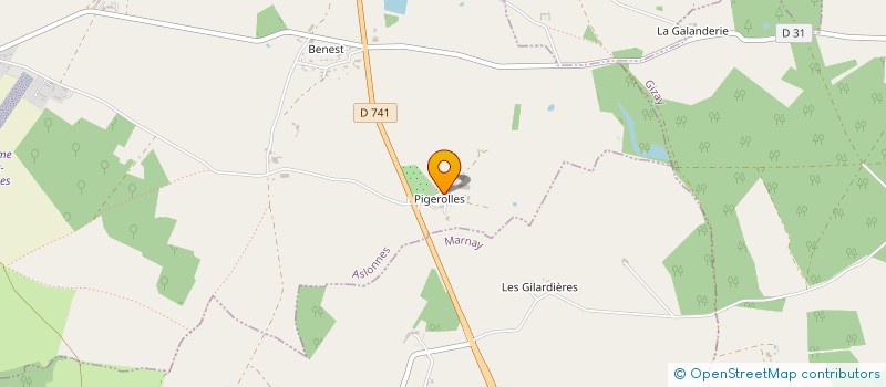 localisation de l'entreprise MADAME CATHERINE DEMOUSSEAU  ASLONNES