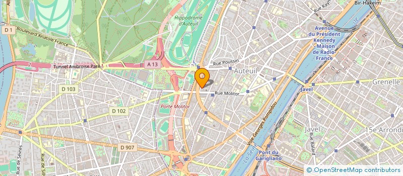 localisation de l'entreprise MADAME CATHERINE DENECE  PARIS