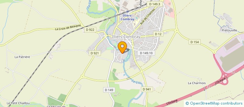 localisation de l'entreprise MADAME CATHERINE DENIS à ILLIERS-COMBRAY