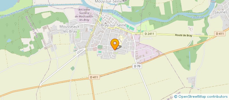 localisation de l'entreprise MADAME CATHERINE DENISOT  BRAY-SUR-SEINE