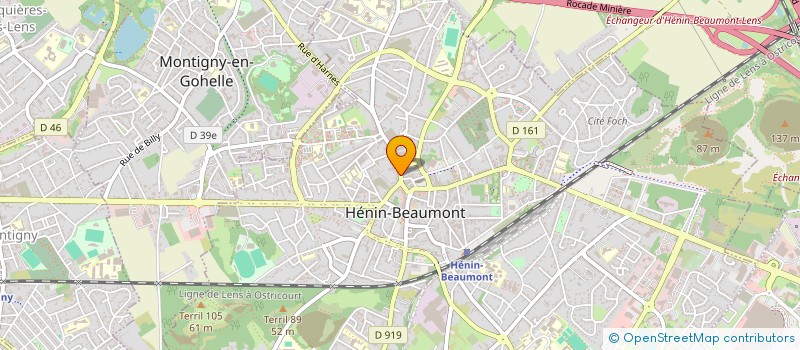 localisation de l'entreprise MADAME CATHERINE DENOYELLE à HENIN-BEAUMONT