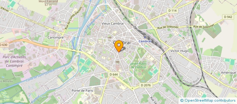 localisation de l'entreprise MADAME CATHERINE DENOYELLE à CAMBRAI