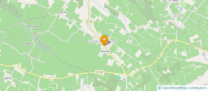 localisation de l'entreprise MADAME CATHERINE DERIGON  GARDEGAN-ET-TOURTIRAC