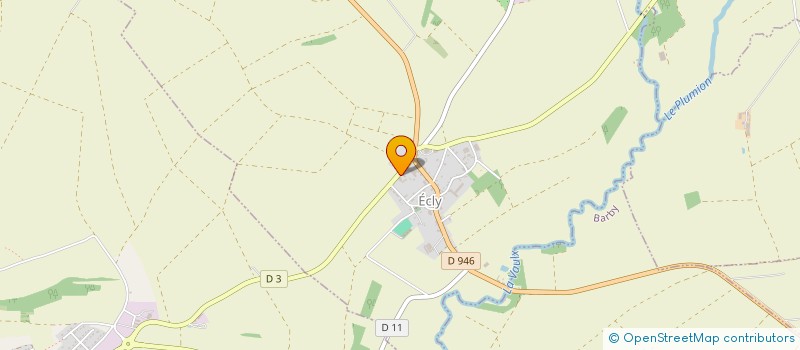 localisation de l'entreprise MADAME CATHERINE DERVIN  ECLY