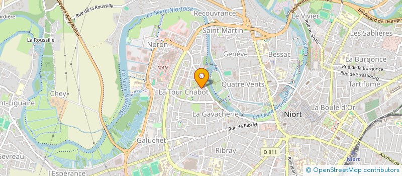 localisation de l'entreprise MADAME CATHERINE DESACHY  NIORT