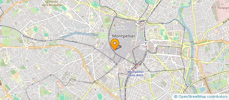 localisation de l'entreprise MADAME CATHERINE DESAGES à MONTPELLIER
