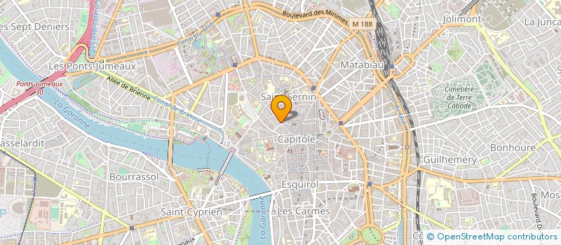 localisation de l'entreprise MADAME CATHERINE DESBOIS  TOULOUSE