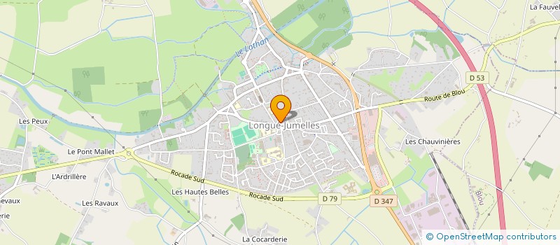 localisation de l'entreprise MADAME CATHERINE DESBOIS  LONGUE-JUMELLES