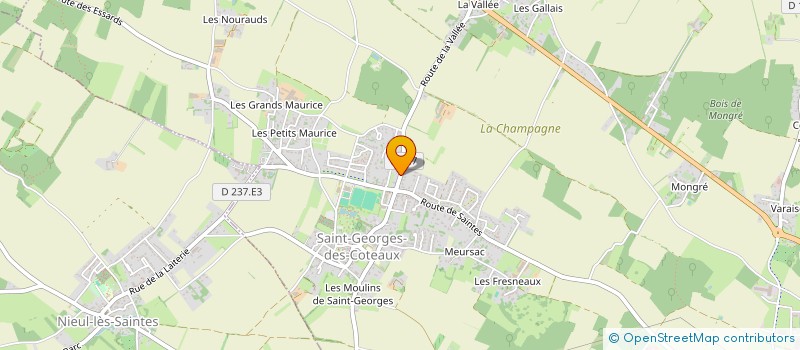 localisation de l'entreprise MADAME CATHERINE DESHAYES à SAINT-GEORGES-DES-COTEAUX