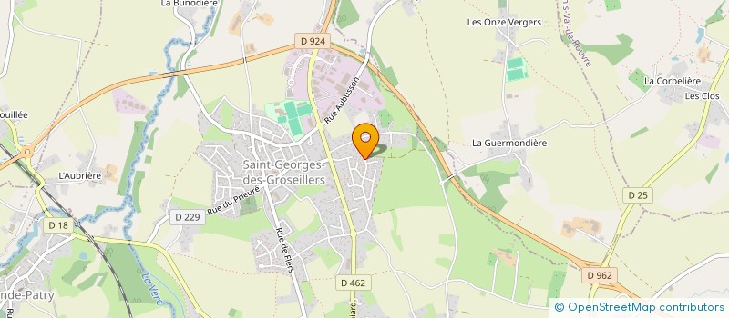 localisation de l'entreprise MADAME CATHERINE DESLANDES à SAINT-GEORGES-DES-GROSEILLERS