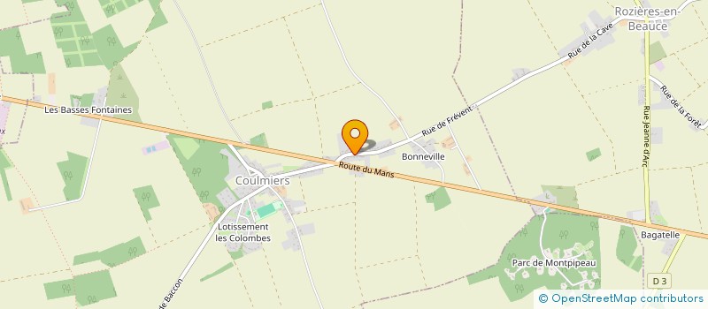 localisation de l'entreprise MADAME CATHERINE DESMETTRE à COULMIERS