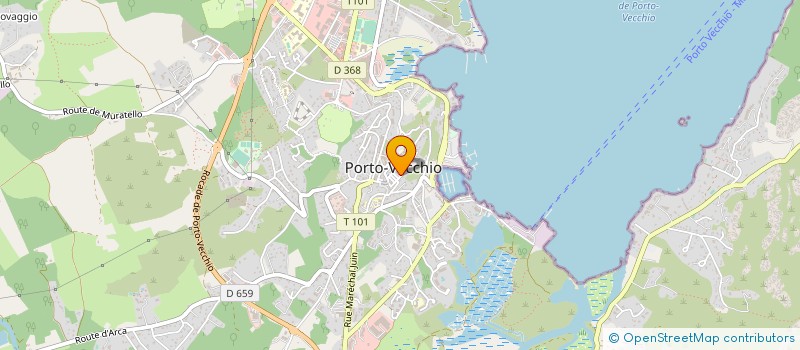 localisation de l'entreprise MADAME CATHERINE DESNOUES à PORTO-VECCHIO