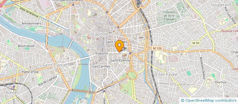 localisation de l'entreprise MADAME CATHERINE DESPEYROUX  TOULOUSE