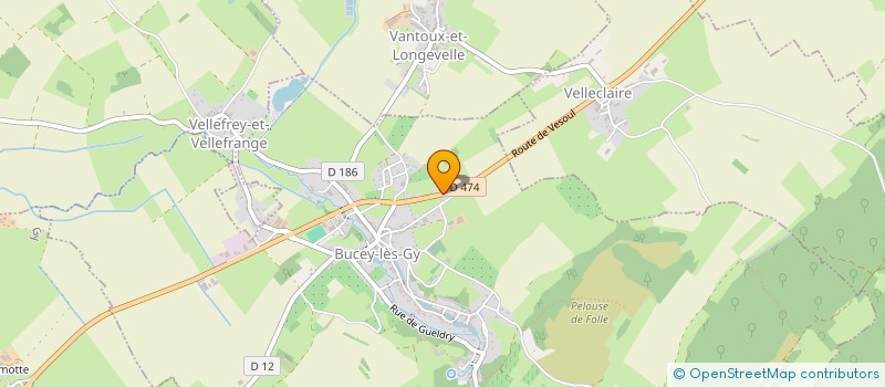 localisation de l'entreprise MADAME CATHERINE DESSENNE  GY