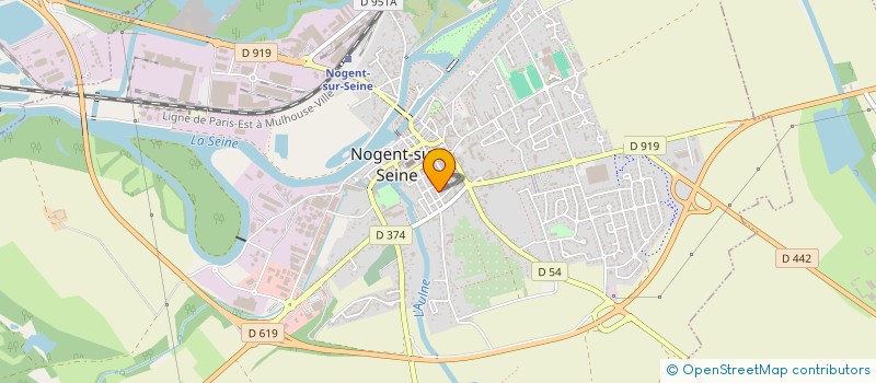 localisation de l'entreprise MADAME CATHERINE DETEUF à NOGENT-SUR-SEINE