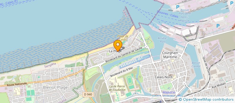 localisation de l'entreprise MADAME CATHERINE DEVIGNE  CALAIS