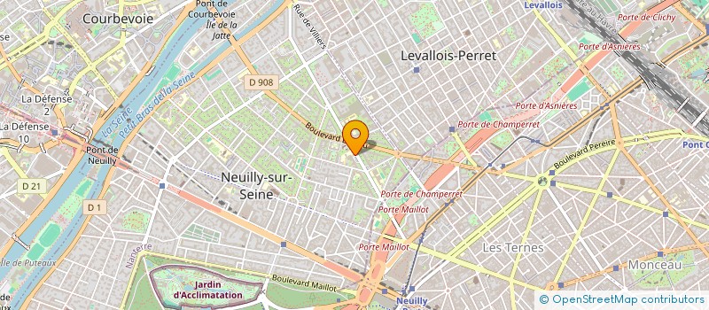 localisation de l'entreprise MADAME CATHERINE DEVILLEPOIX à NEUILLY-SUR-SEINE