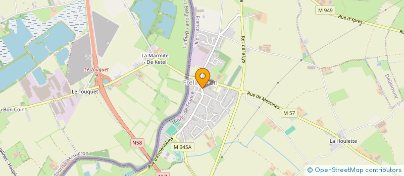 localisation de l'entreprise MADAME CATHERINE DEVLOO  FRELINGHIEN