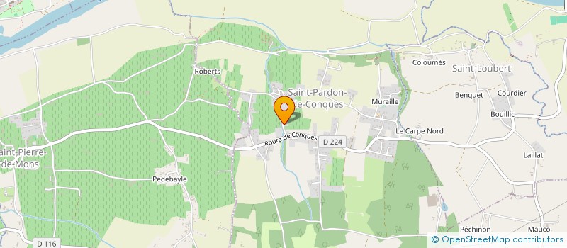 localisation de l'entreprise MADAME CATHERINE DEYRES  SAINT-PARDON-DE-CONQUES