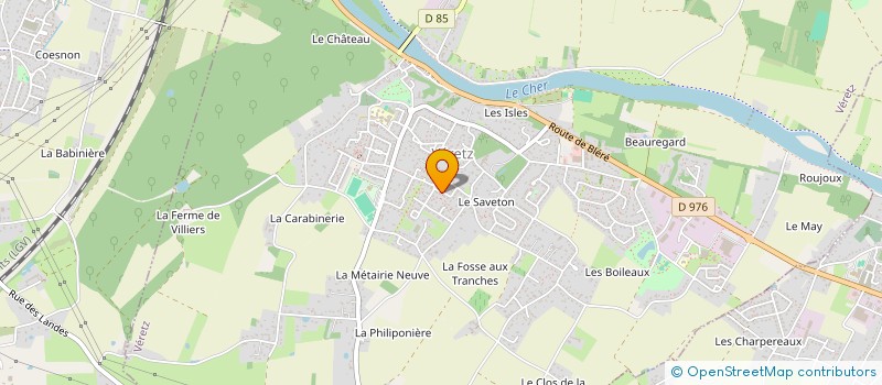 localisation de l'entreprise MADAME CATHERINE DEZE  VERETZ