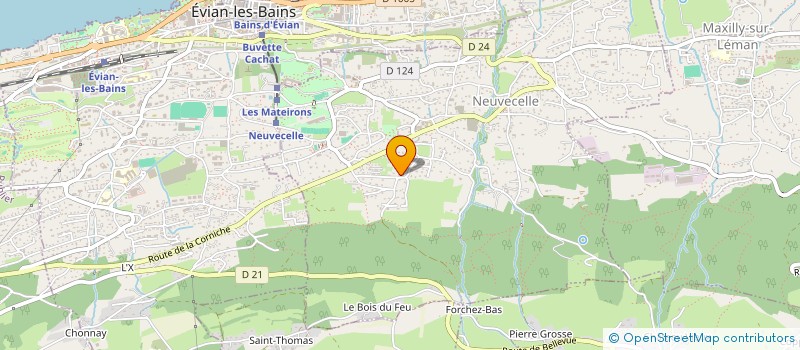 localisation de l'entreprise MADAME CATHERINE DI GLERIA à NEUVECELLE