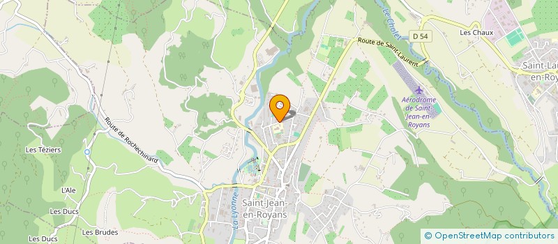 localisation de l'entreprise MADAME CATHERINE DISCOURS  SAINT-JEAN-EN-ROYANS