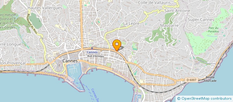 localisation de l'entreprise MADAME CATHERINE DJEBALI à CANNES