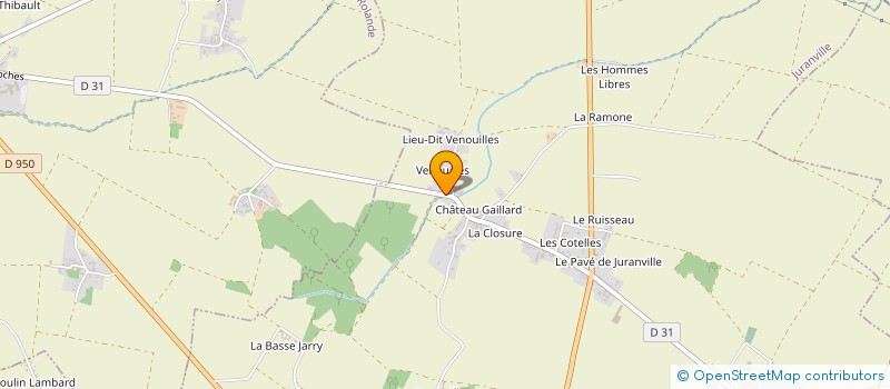 localisation de l'entreprise MADAME CATHERINE DODIN  JURANVILLE