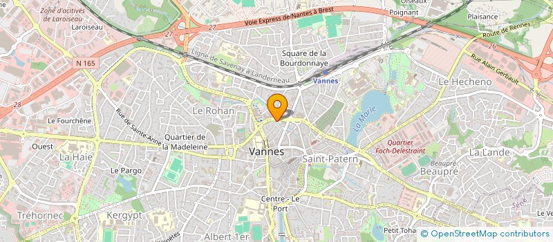 localisation de l'entreprise MADAME CATHERINE DOGUET à VANNES