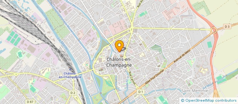 localisation de l'entreprise MADAME CATHERINE DOLET  CHALONS-EN-CHAMPAGNE