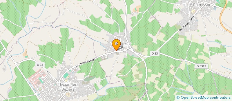 localisation de l'entreprise MADAME CATHERINE DONEDA  PAILHES