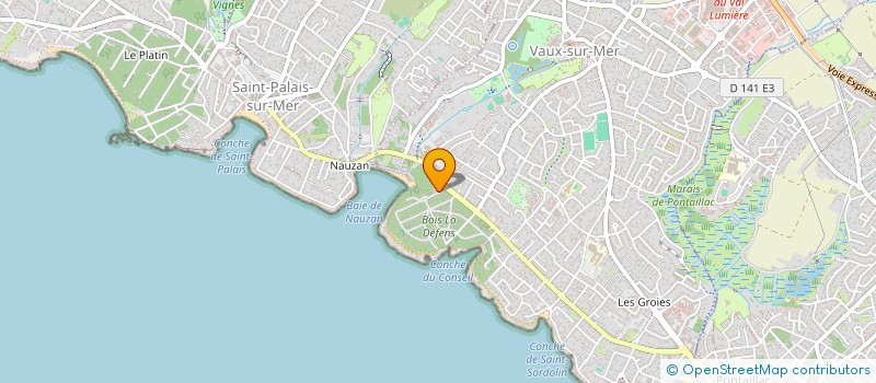 localisation de l'entreprise MADAME CATHERINE DONNAT  VAUX-SUR-MER