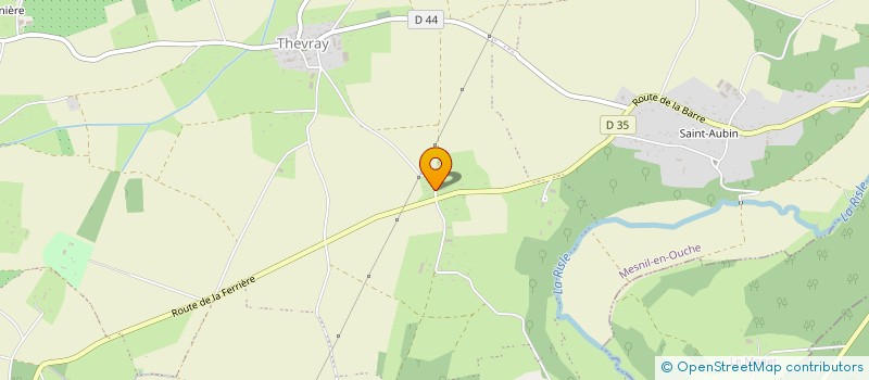 localisation de l'entreprise MADAME CATHERINE DORGERE  LE NOYER-EN-OUCHE