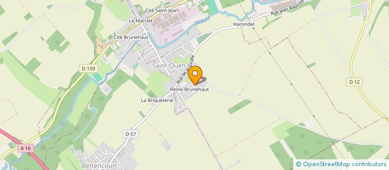 localisation de l'entreprise MADAME CATHERINE DORION à SAINT-OUEN
