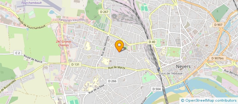 localisation de l'entreprise MADAME CATHERINE DOUCET à NEVERS