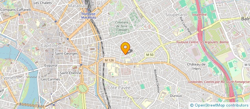 localisation de l'entreprise MADAME CATHERINE DOUENEL à TOULOUSE