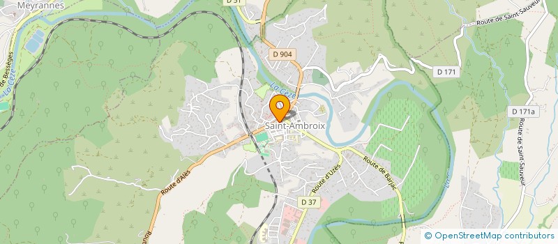 localisation de l'entreprise MADAME CATHERINE DOUMAS  SAINT-AMBROIX