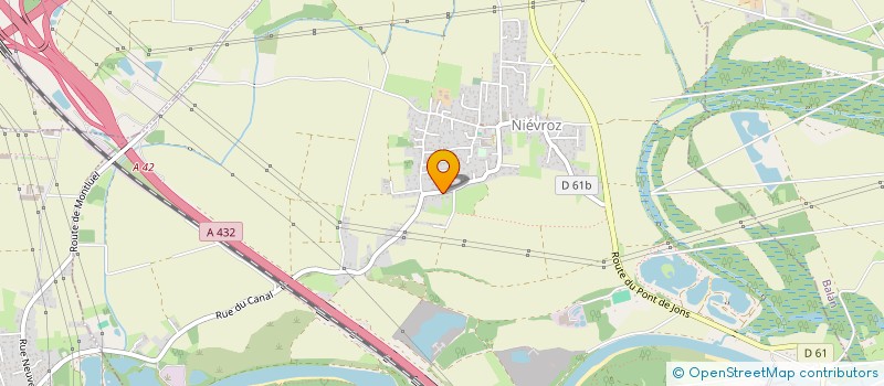 localisation de l'entreprise MADAME CATHERINE DOURNOVO  NIEVROZ