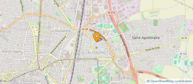 localisation de l'entreprise MADAME CATHERINE DOUSSOT  DIJON