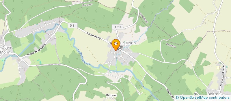 localisation de l'entreprise MADAME CATHERINE DRAPIER  ORLY-SUR-MORIN