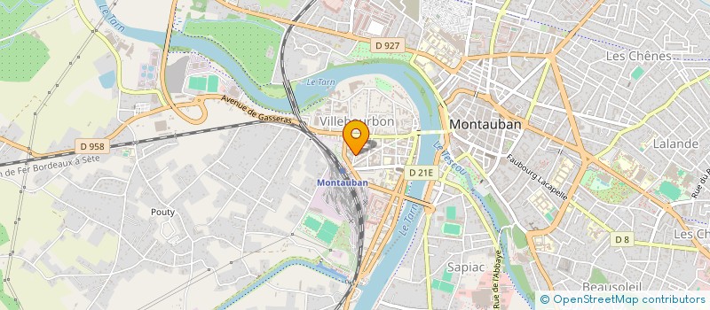 localisation de l'entreprise MADAME CATHERINE DREYFUS  MONTAUBAN