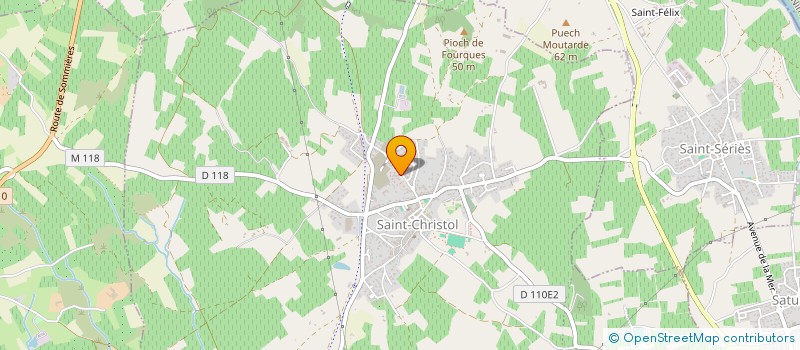 localisation de l'entreprise MADAME CATHERINE DRONNEAU  ENTRE-VIGNES