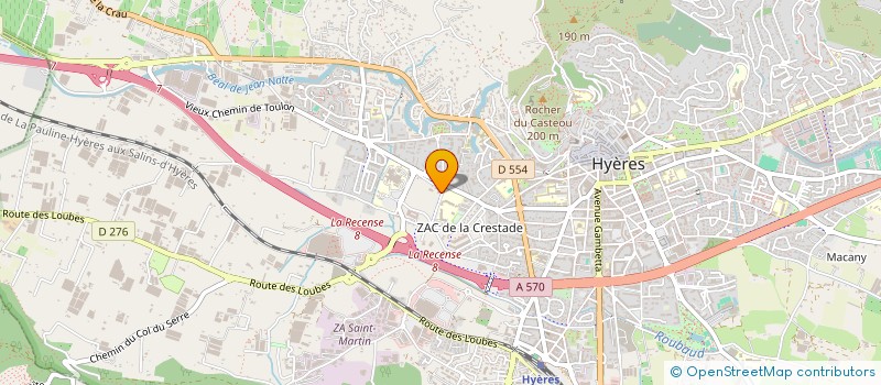 localisation de l'entreprise MADAME CATHERINE DRUHEN à HYERES