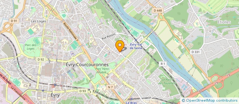 localisation de l'entreprise MADAME CATHERINE DUBOIS à EVRY-COURCOURONNES