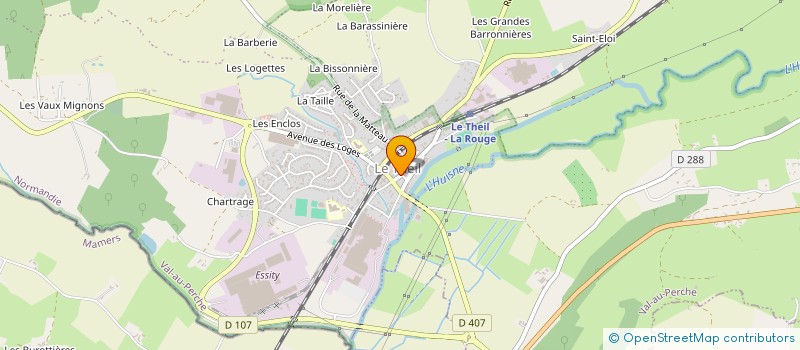 localisation de l'entreprise MADAME CATHERINE DUBOIS à VAL-AU-PERCHE