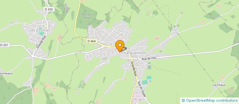 localisation de l'entreprise MADAME CATHERINE DUBOIS  CHARQUEMONT